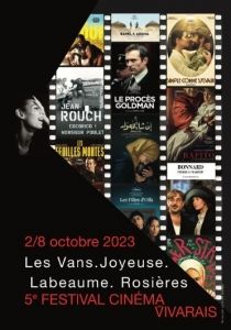 Affiche Festival Cinéma en Vivarais