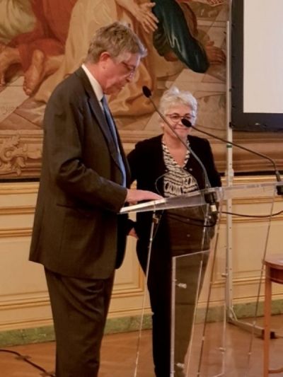Bernadette SOZET, Initiative France et Philippe AUZAS